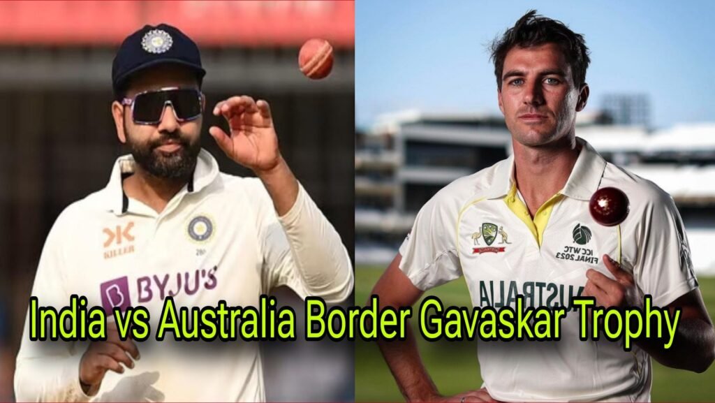 India vs Australia Border Gavaskar Trophy 2024-25