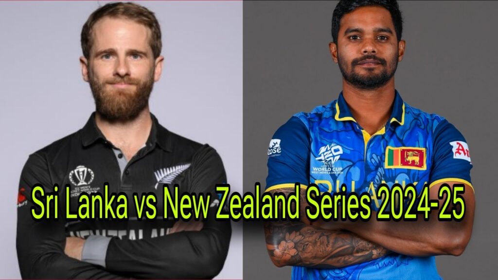 Sri Lanka vs New Zealand Series 2024-25 Schedule